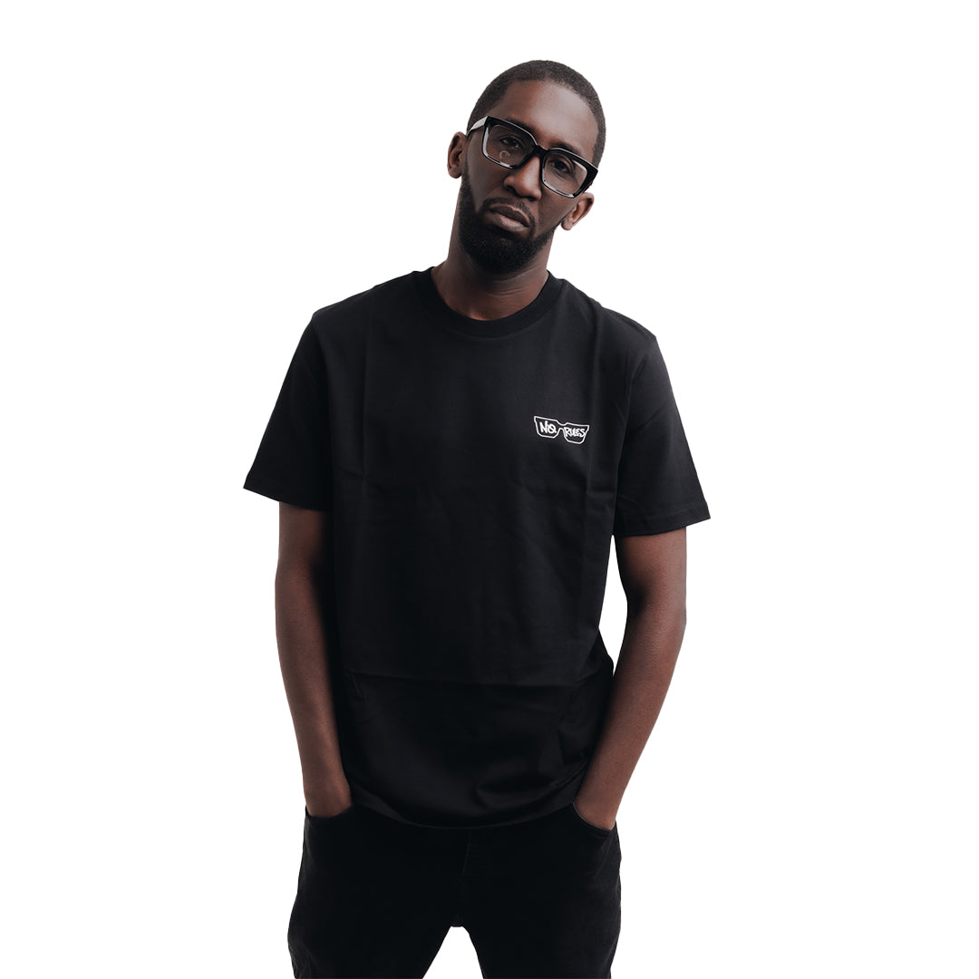 No Rules Glasses Logo T-Shirt - Black – Specs Gonzalez