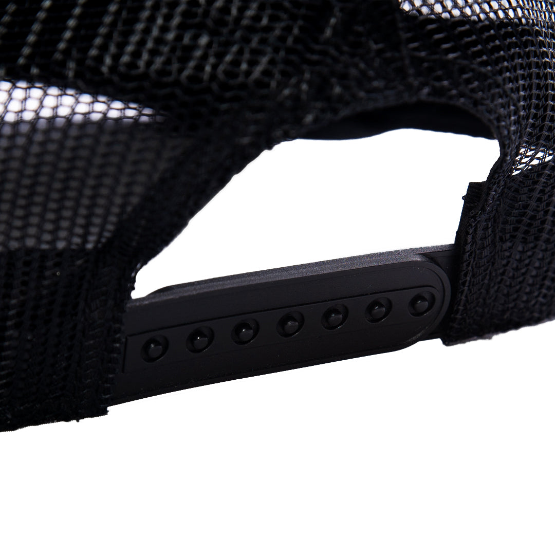 No Rules Graffiti Logo Trucker Cap - Black