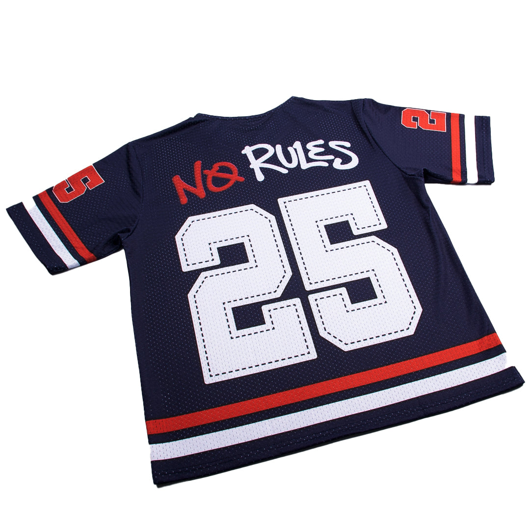 No Rules Sports Jersey - Navy – Specs Gonzalez